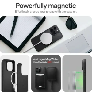 Kup Spigen Cyrill Kajuk Classic Charm Mag MagSafe Apple iPhone 16 Pro Max Negru - SPN16573 - {ean13} - Sklep Home Screen