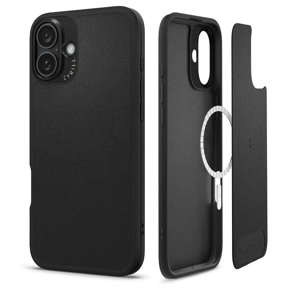 Etui Spigen Cyrill Kajuk Mag MagSafe Apple iPhone 16 Black