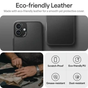 Kup Etui Spigen Cyrill Kajuk Mag MagSafe Apple iPhone 16 Černá - SPN16574 - {ean13} - Sklep Home Screen