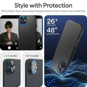 Kup Spigen Cyrill Kajuk Mag MagSafe Apple iPhone 16 Fekete - SPN16574 - {ean13} - Sklep Home Screen