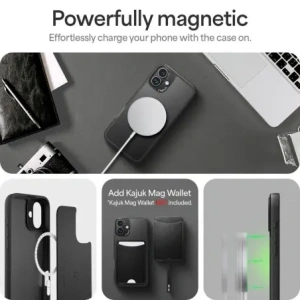 Kup Spigen Cyrill Kajuk Mag MagSafe Apple iPhone 16 Fekete - SPN16574 - {ean13} - Sklep Home Screen
