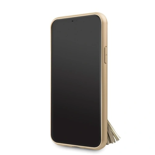 Kup Etui Guess GUHCN61RSSABE Apple iPhone 11 beige/beżowy hard case Saffiano with ring stand - GUE433BEI - {ean13} - Sklep Home Screen
