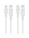 Kup Spigen Cablu DuraSync MFi USB-C / Lightning 100cm Alb [2 PACHET] - SPN16580 - {ean13} - Sklep Home Screen