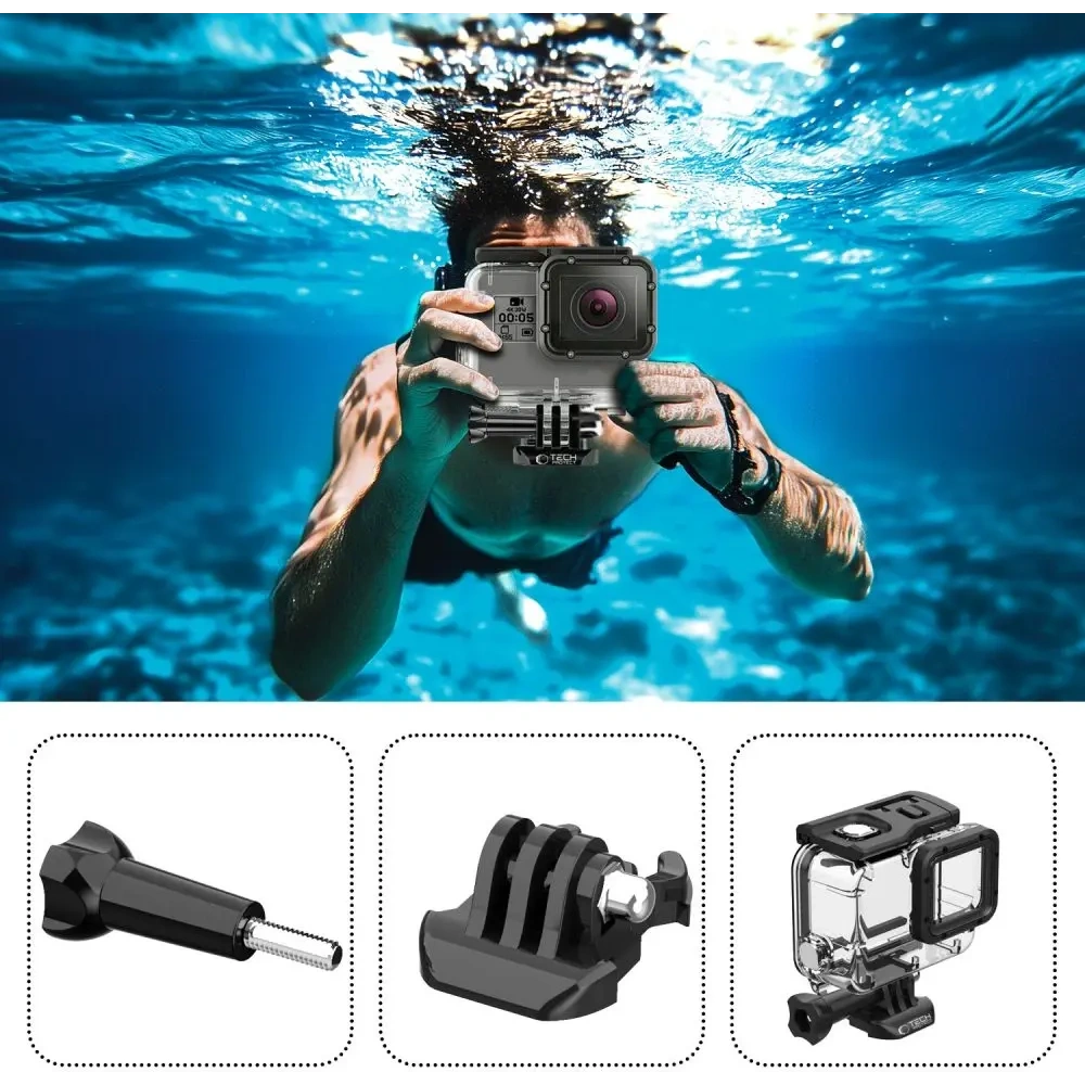 Obudowa Tech-Protect GA200 Waterproof Case GOPRO Hero 5 / 6 / 7 Clear