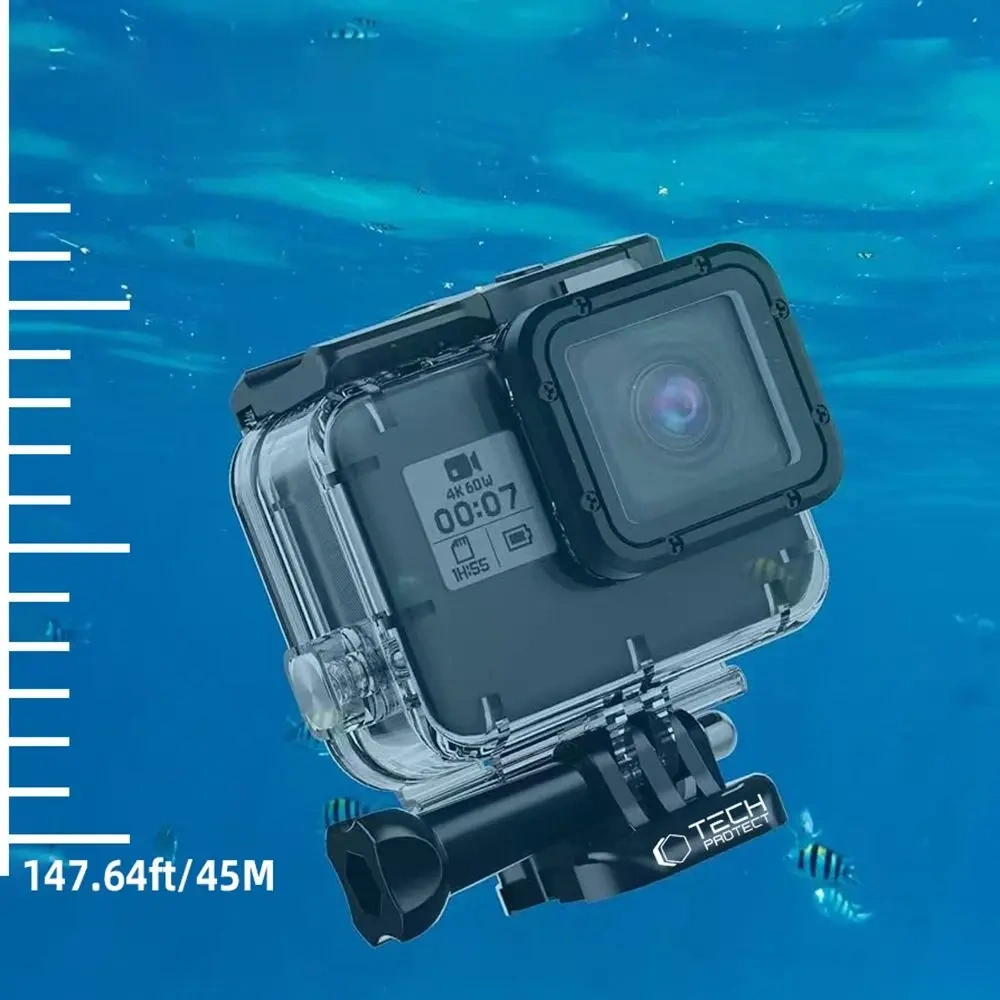 Obudowa Tech-Protect GA200 Waterproof Case GOPRO Hero 5 / 6 / 7 Clear