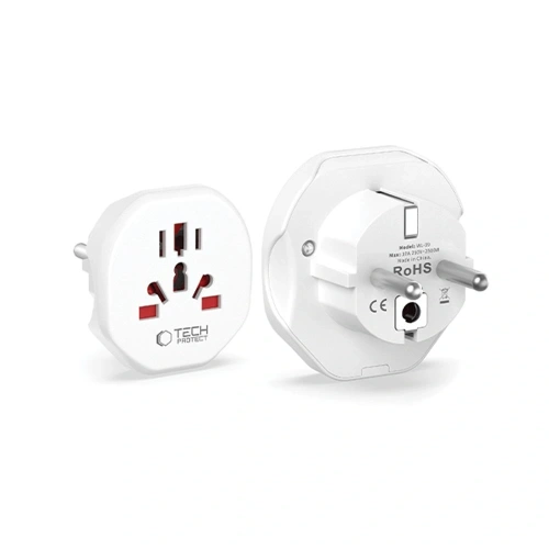 Kup Tech-Protect Universeller Reiseadapter aus der EU Weiß - THP3630 - {ean13} - Sklep Home Screen
