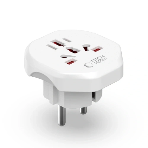 Kup Tech-Protect Universeller Reiseadapter aus der EU Weiß - THP3630 - {ean13} - Sklep Home Screen