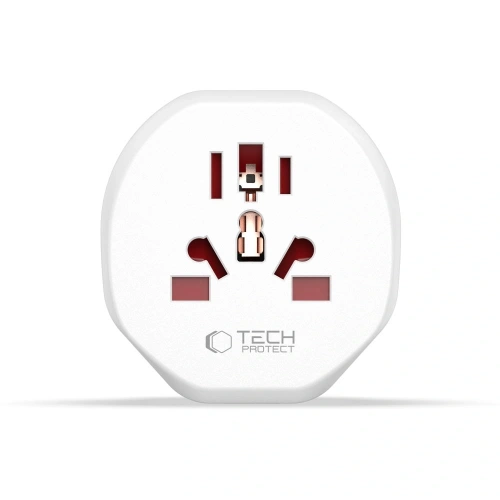 Kup Przejściówka podróżna Tech-Protect Universal Travel Adapter From EU White - THP3630 - {ean13} - Sklep Home Screen
