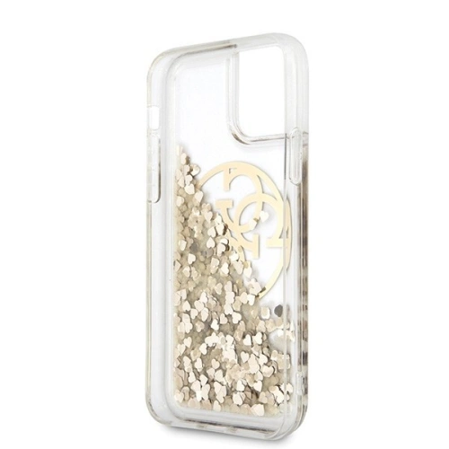 Kup Etui Guess GUHCN65LGGITDGO Apple iPhone 11 Pro Max aurie/aur hard case Circle Liquid Glitter - GUE434GLD - {ean13} - Sklep Home Screen