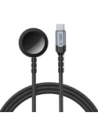 Tech-Protect MC01 Ultraboost Magnetic Töltő USB-C Kábel 120cm Apple Watch Fekete