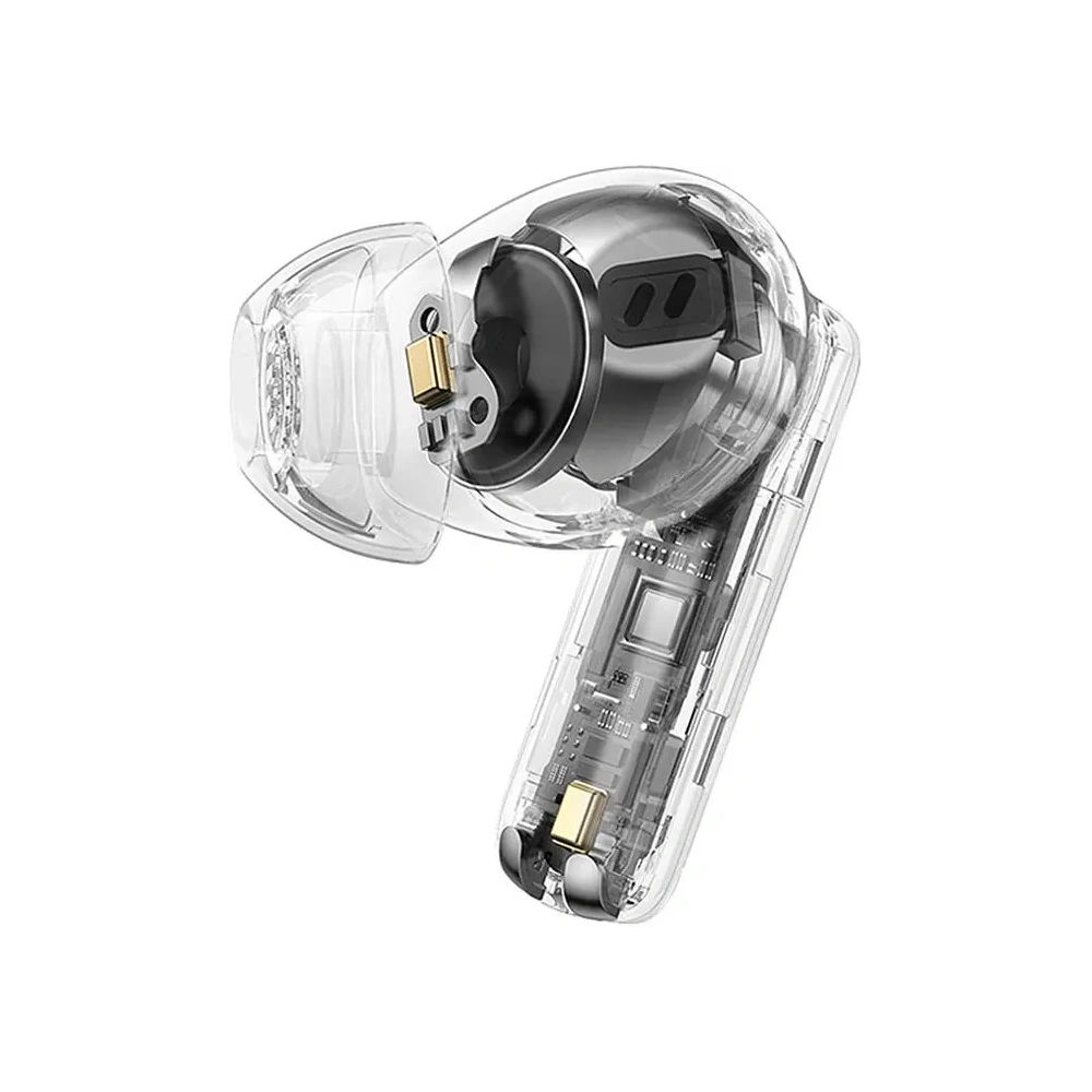 Bezprzewodowe słuchawki dokanałowe TWS Baseus Bowie M2s Bluetooth 5.3 (białe)