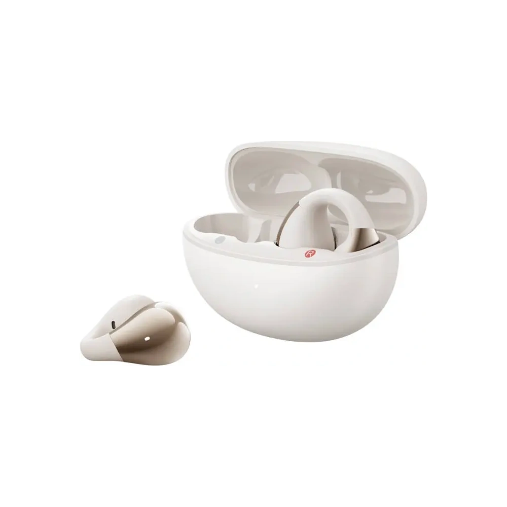 Bezprzewodowe słuchawki QCY Crossky Clip T33 Bluetooth 5.4 (białe)