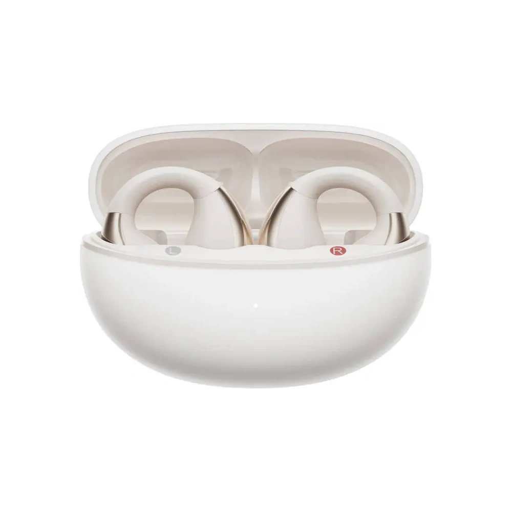 Bezprzewodowe słuchawki QCY Crossky Clip T33 Bluetooth 5.4 (białe)