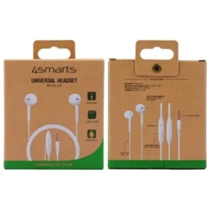 Kup Căști in-ear 4smarts Melody Lite 3.5mm albe - 4SMR57 - {ean13} - Sklep Home Screen