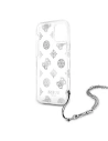 Kup [OUTLET] Case Guess GUHCP12LKSPESI Apple iPhone 12 Pro Max silber/silver Hardcase Peony Chain Collection - OT-809 - {ean13} - Sklep Home Screen