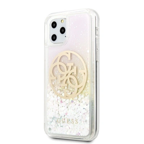 Kup Guess Apple Tasche GUHCN65LGIRGP iPhone 11 Pro Max Hartschale Gradient Liquid Glitter Circle Logo - GUE435 - {ean13} - Sklep Home Screen