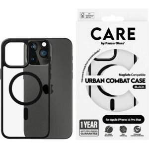 Kup [OUTLET] Etui CARE by PanzerGlass Urban Combat Case Apple iPhone 15 Pro Max MagSafe czarny/black - OT-811 - {ean13} - Sklep Home Screen