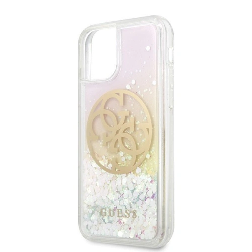 Kup Etui Guess GUHCN65LGIRGP Apple iPhone 11 Pro Max tvrdý kryt Gradient Liquid Glitter Circle Logo - GUE435 - {ean13} - Sklep Home Screen