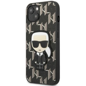 Kup [OUTLET] Etui Karl Lagerfeld KLHCP13MPMNIKBK Apple iPhone 13 hardcase czarny/black Monogram Ikonik Patch - OT-817 - {ean13} - Sklep Home Screen