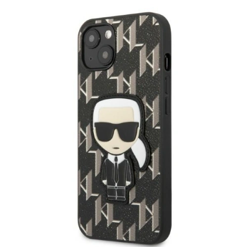 Buy [OUTLET] Case Karl Lagerfeld KLHCP13MPMNIKBK Apple iPhone 13 hardcase black Monogram Ikonik Patch - OT-817 - {ean13} - Home Screen Store Europe