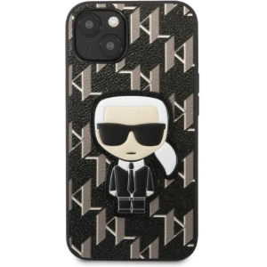 Kup [OUTLET] Etui Karl Lagerfeld KLHCP13MPMNIKBK Apple iPhone 13 hardcase czarny/black Monogram Ikonik Patch - OT-817 - {ean13} - Sklep Home Screen