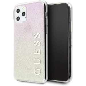 Buy Guess GUHCN65PCUGLGPI iPhone 11 Pro Max gold pink hard case Gradient Glitter - GUE436GLDPNK - {ean13} - Home Screen Store Europe