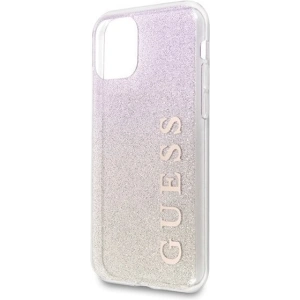 Buy Guess GUHCN65PCUGLGPI iPhone 11 Pro Max gold pink hard case Gradient Glitter - GUE436GLDPNK - {ean13} - Home Screen Store Europe
