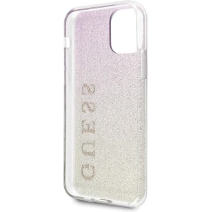Buy Guess GUHCN65PCUGLGPI iPhone 11 Pro Max gold pink hard case Gradient Glitter - GUE436GLDPNK - {ean13} - Home Screen Store Europe
