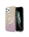 Kup Etui Guess GUHCN65PCUGLPGG Apple iPhone 11 Pro Max růžovo-zlatý/gold pink tvrdý obal Glitter Gradient 4G Circle Logo - GUE437GLDPNK - {ean13} - Sklep Home Screen