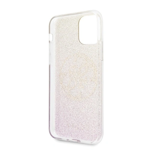 Kup Etui Guess GUHCN65PCUGLPGG Apple iPhone 11 Pro Max różowo-złoty/gold pink hard case Glitter Gradient 4G Circle Logo - GUE437GLDPNK - {ean13} - Sklep Home Screen