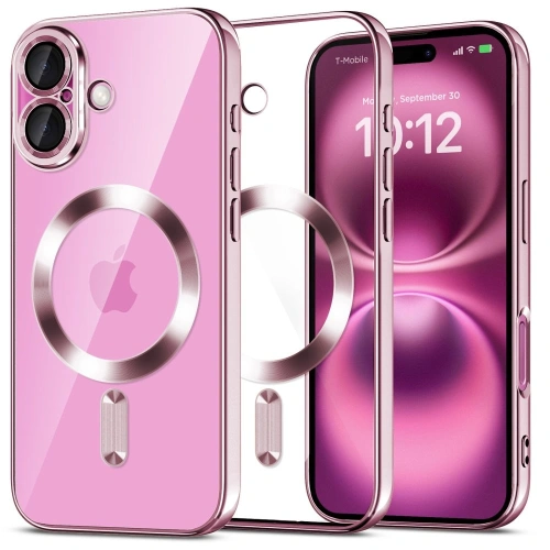 Kup Tech-Protect MagFlex MagSafe Apple iPhone 16 Roz Strălucitor - THP3634 - {ean13} - Sklep Home Screen