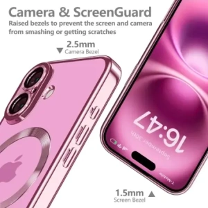 Kup Etui Tech-Protect MagFlex MagSafe Apple iPhone 16 Shiny Rose - THP3634 - {ean13} - Sklep Home Screen