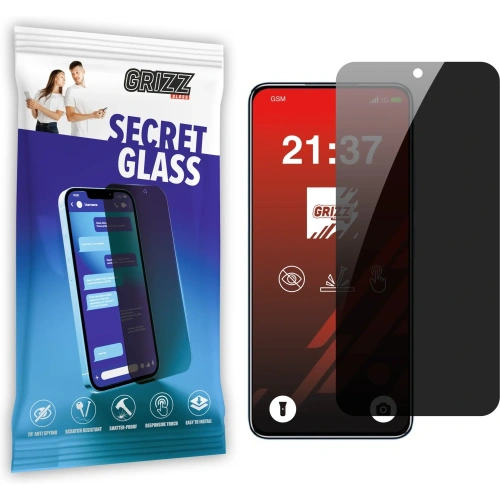Matowe szkło prywatyzujące GrizzGlass SecretGlass do Oukitel C58 Pro Matowe szkło prywatyzujące GrizzGlass SecretGlass do Oukitel C58 Pro