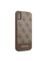 Kup Etui Guess GUHCPXG4GLBR Apple iPhone X/XS hnědý/brown hard case 4G Stripe Collection - GUE439BR - {ean13} - Sklep Home Screen