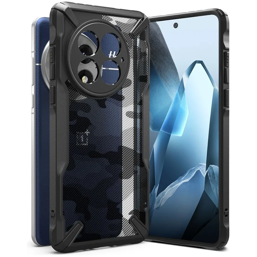Etui Ringke Fusion-X OnePlus 13 Camo Black