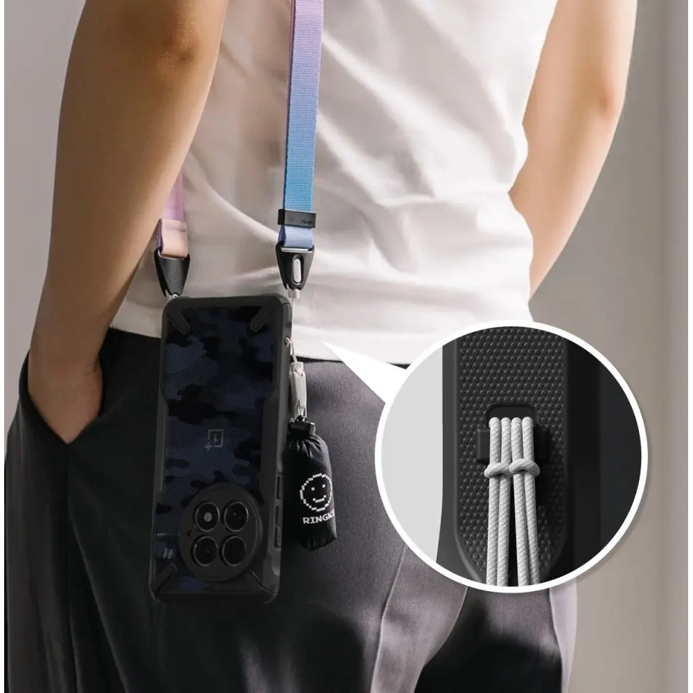 Etui Ringke Fusion-X OnePlus 13 Camo Black