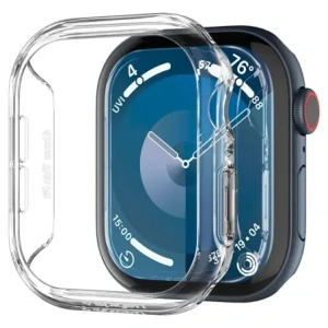 Kup Etui Spigen Thin Fit Apple Watch 10 42mm Crystal Clear - SPN16581 - {ean13} - Sklep Home Screen