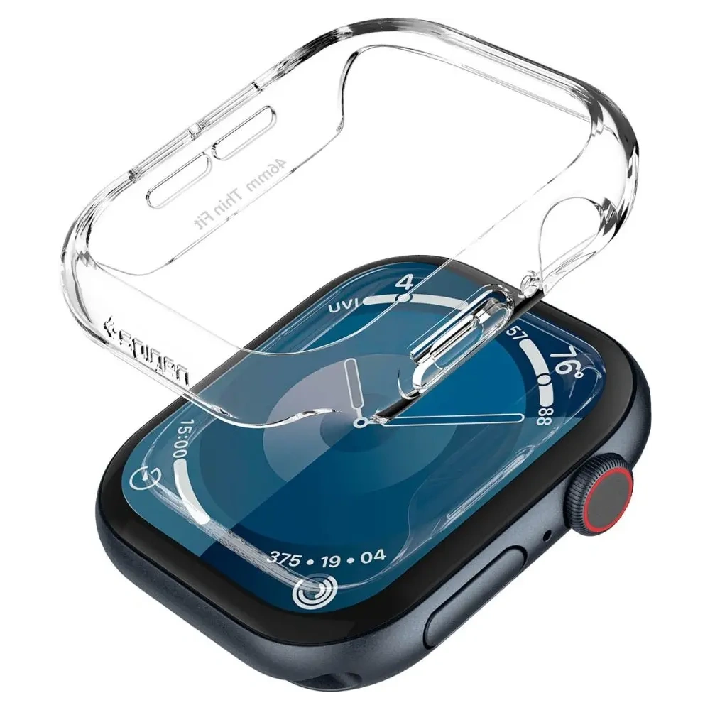 Etui Spigen Thin Fit Apple Watch 10 / 11 42mm Crystal Clear