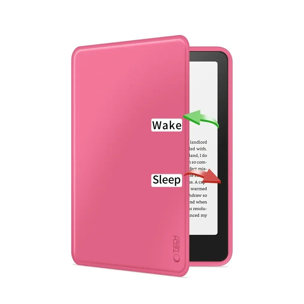 Etui Tech-Protect SmartCase Kindle Paperwhite Vi / 6 / Colorsoft / Signature Edition Raspberry Pink