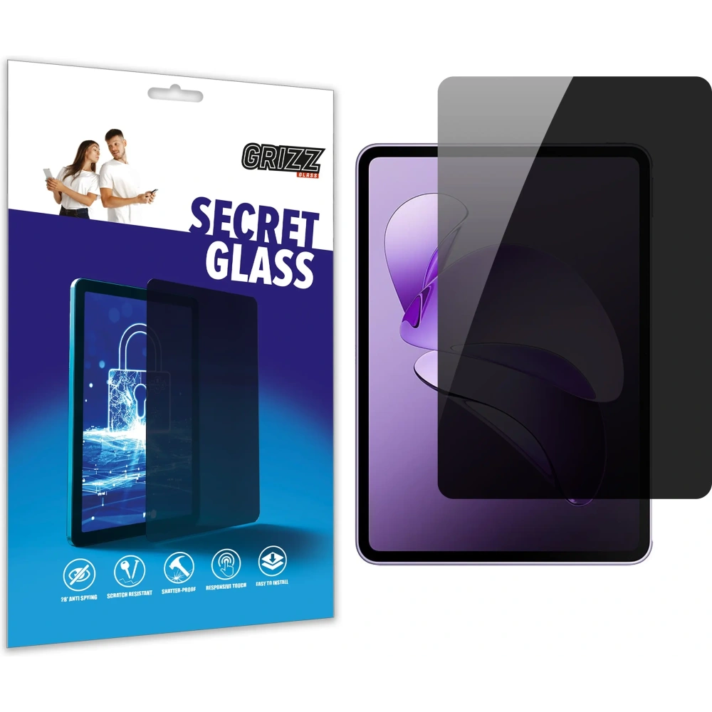 Matowe szkło prywatyzujące GrizzGlass SecretGlass do Oppo Pad 3