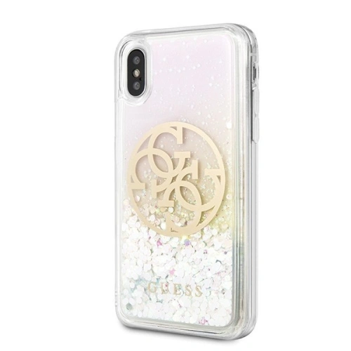 Kup Etui Guess GUHCPXLGIRGP Apple iPhone X/XS tvrdý obal Gradient Liquid Glitter Circle Logo - GUE441 - {ean13} - Sklep Home Screen