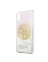 Kup Etui Guess GUHCPXLGIRGP Apple iPhone X/XS tvrdý obal Gradient Liquid Glitter Circle Logo - GUE441 - {ean13} - Sklep Home Screen