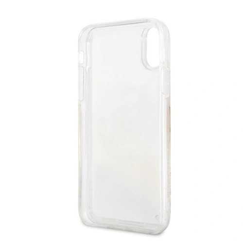 Kup Guess Apple Case GUHCPXLGIRGP iPhone X/XS Hartschalenetui Gradient Liquid Glitter Circle Logo - GUE441 - {ean13} - Sklep Home Screen