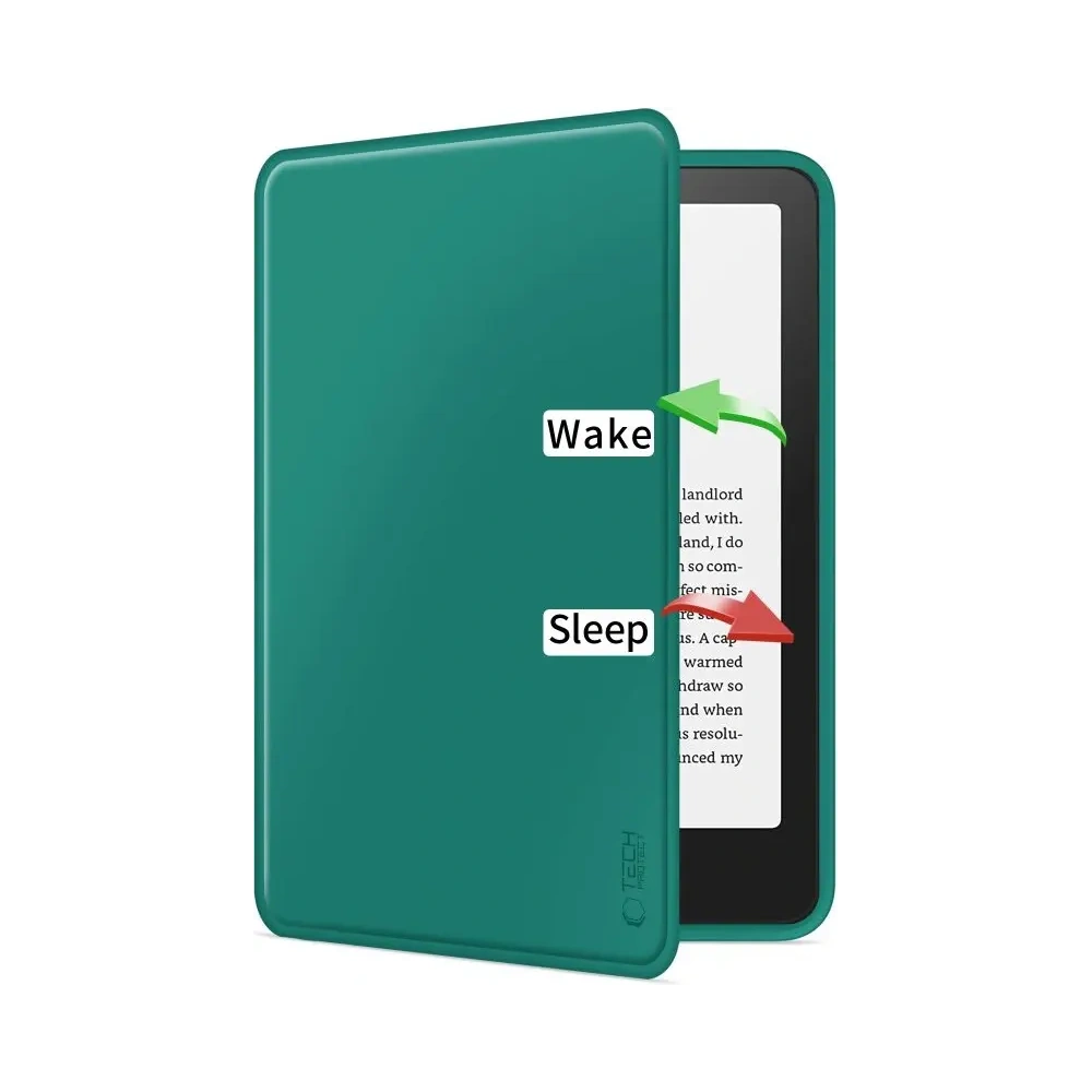 Etui Tech-Protect Smartcase Kindle Paperwhite Vi / 6 / Colorsoft / Signature Edition Jade Green