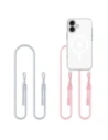 Tech-protect Flexair Chain Magsafe Iphone 16 Grau & Pink