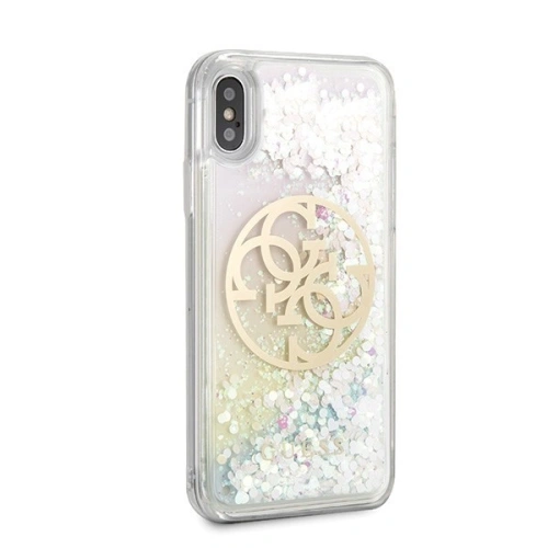 Kup Etui Guess GUHCPXLGIRGP Apple iPhone X/XS tvrdý obal Gradient Liquid Glitter Circle Logo - GUE441 - {ean13} - Sklep Home Screen
