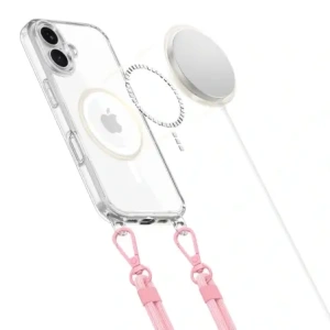 Kup Tech-protect Flexair Chain Magsafe Iphone 16 Grey & Pink - THP3641 - {ean13} - Sklep Home Screen