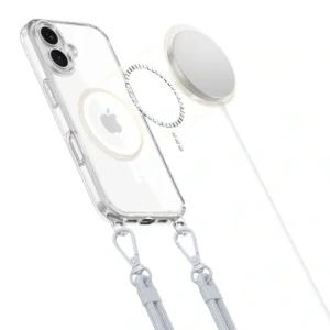 Kup Tech-protect Flexair Chain Magsafe Iphone 16 Grey & Pink - THP3641 - {ean13} - Sklep Home Screen