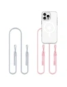Tech-Protect Flexair Chain MagSafe Apple iPhone 16 Pro Max Grey & Pink