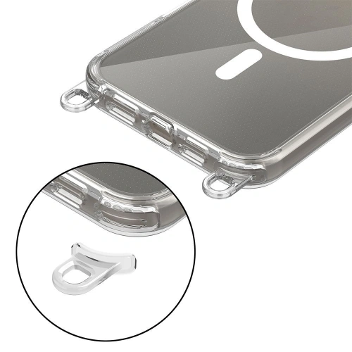 Kup Tech-protect Flexair Chain Magsafe Iphone 16 Pro Max Gri & Roz - THP3643 - {ean13} - Sklep Home Screen